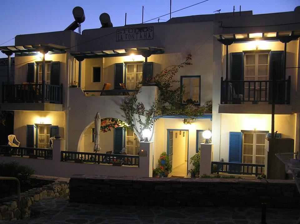 La Fontana Aparthotel Naxos City Bagian luar foto